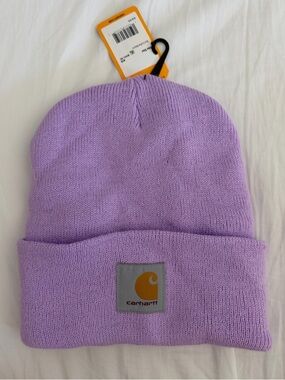 Carhartt Lilac Knit Cuffed Beanie